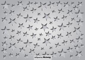 Gray Background With Stars And Shadows vector
