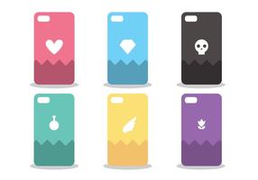 Phone Case Pattern Vector Set