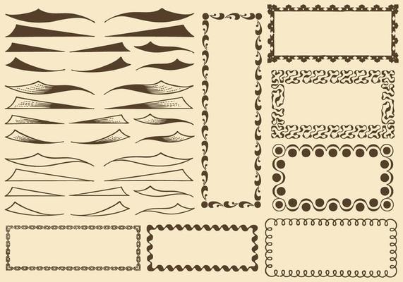 Swishes And Borders