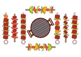 Free Brochette Vector