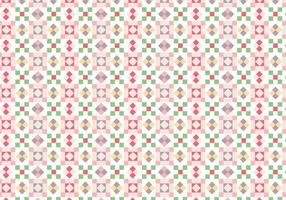 Geometric Squares Pattern vector