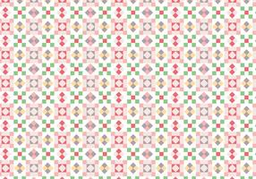 Geometric Squares Pattern vector