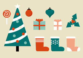 Free Christmas Elements Vector