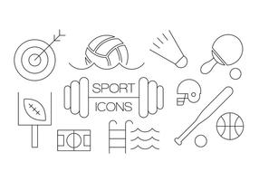 Free Sport Icons vector