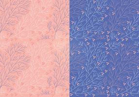 Vector Boho Branch Floral Patterns