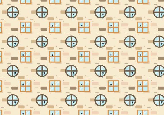 Broken Windows Pattern Vector