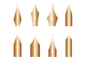 Free Pen Nibs Vector