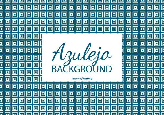 Square Azulejo Tile Background