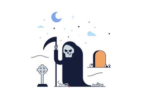 Grim Reaper Death Vector