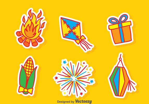 Festa Junina Element Vector