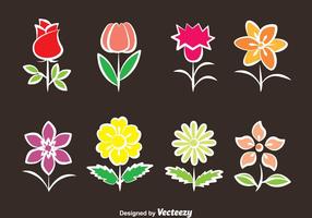 Flowers Collection Vector