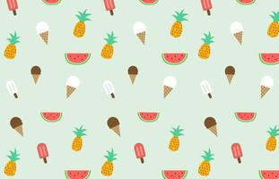 Summer Pattern Vector