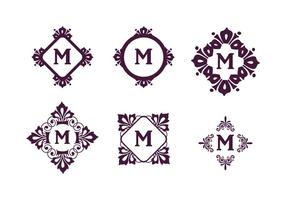 Monograms Vector Set