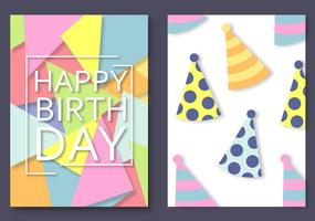 Free Happy Birthday Card Vector