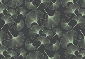 Ginko Leaf Pattern vector