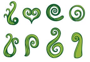 Free Koru Vector Set