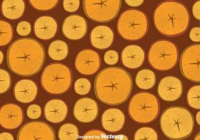 Wood Logs Pattern Vector