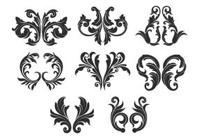 Acanthus Vector Icons