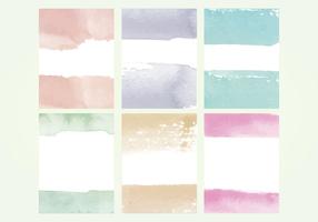 Vector Watercolor Elements