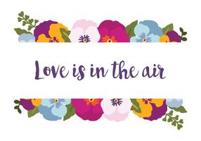 Love Is in the Air vector