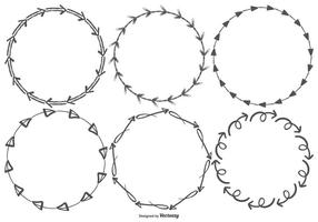 Sketchy Arrow Vector Frames