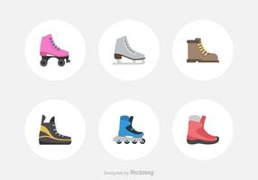 Zapatos Deportivos Gratis Vector Iconos