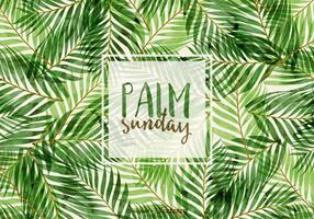 Vector Palm Sunday Illustration