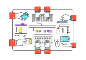 Free Business Icons vector