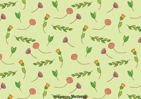 Thistle Seamless Pattern vector