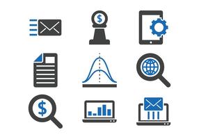 Marketing Icon Set vector