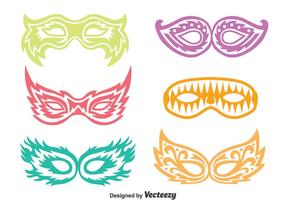 Pageant Mask Vector Set