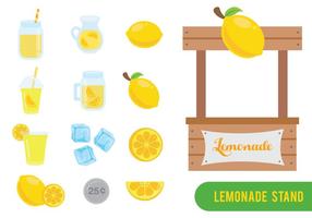 Free Lemonade Stand Vector