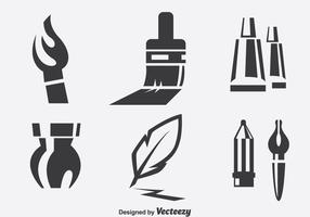 painting and drawing tools vector illustration 11357164 Vector Art