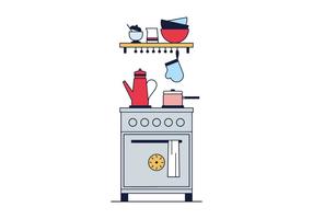 Vector cocina gratis