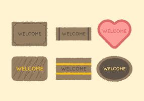 Free Welcome Mat Vector 2