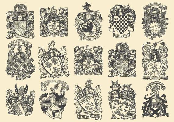 Complex Heraldic Emblems