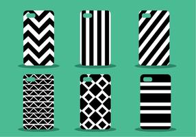 Phone Case Pattern Vector Set