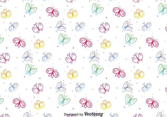 Colorful Butterfly Pattern