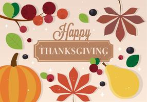 Free Vector Thanksgiving Background