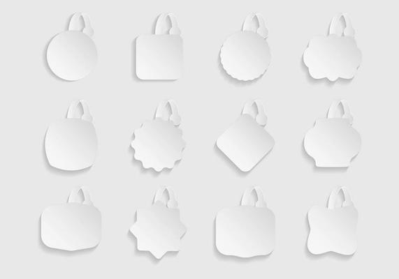Free White Wobbler Vector