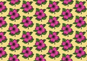 Pink Flower Pattern vector