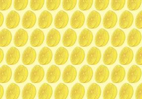 Yellow Lemon Pattern vector