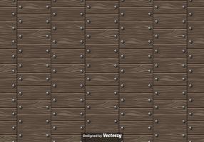 Vector Seamless Pattern Of Wooden Planks With Nails
