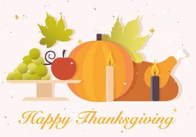 Free Thanksgiving Vector Background