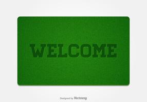 Free Welcome Doormat Vector