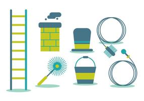 Chimney Sweep Vector Set