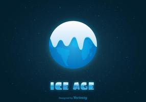 Free Ice Age Earth Vector Illustration
