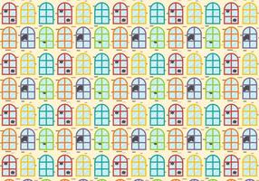 Colorful Broken Windows Vector