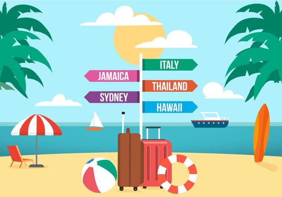 Travel Vector Illustration
