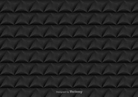 Vector seamless pattern with black triangles